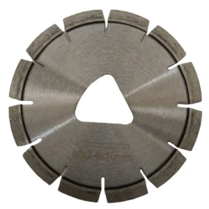 6″ Early Entry Green Concrete Cutting Diamond Blade For Med-Hard Aggregate Concrete
