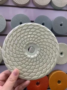 6 Inch 150 mm Diamond Polishing Pads for Marble Granite Quartz and Concrete Floor Manufacturer