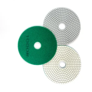 6 Inch 50 3000 Grit Diamond Floor Polishing Pad Wet Dry Flexible Grinding Disc for Granite Marble Polishing OEM ANGLE GRINDER