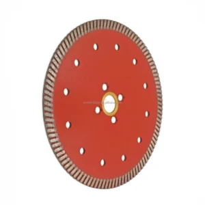 6″ Narrow Continuous Turbo Rim Blade for Cutting Tile Marble Granite Engineered Stone