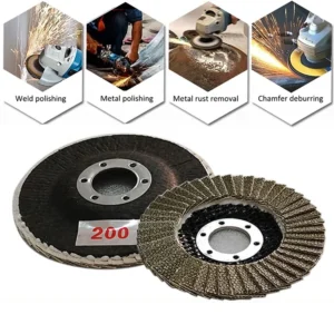 60 100 200 400 Grit Grinding Wheels 100mm 115mm 125mm Flap Sanding Abrasive Disc for Angle Grinder Diamond Sanding Pad