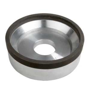 6A2 Diamond Resin Bond Straight Cup Flat Grinding Wheel Grit 400 Customizable 80 150mm Diameter For Aluminum Deburring