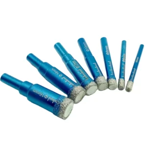 6MM 8MM 10MM 12MM 14MM 16MM Diamond Coated Core Drill Bit for Tile Marble Concrete Masonry Drilling 65mm Length Customizable