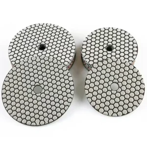 6inch 150mm Diamond Dry Polishing Pad for Marble and Granite 50-3000 Grit Flexible Sanding Disc 10pcs Packaging