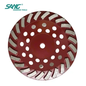 7 Inch 180MM Turbo Abrasive Tools Diamond Metal Bond Concrete Granite Bricks Stone Floor Abrasive Cup Wheel Grinding Disc