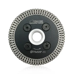 75mm Hot Pressed 5 8 11 Turbo Diamond Saw Blade Cutting Grinding Disc for Engraving Granite Marble Stone Concrete