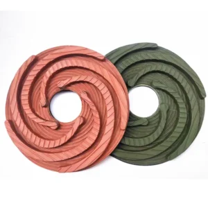 8 Inch Cyclone 7 Step Floor Polishing Pad Resin Flexible Wet Dry for Granite Quartz Marble Engineer Stone 200 MM OEM