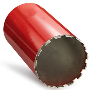 8″ Wet Core Drill Bit Diamond Tipped Precision-Welded Segments SDS PLUS 1-1/4″-7 Thread 14″ Depth Masonry