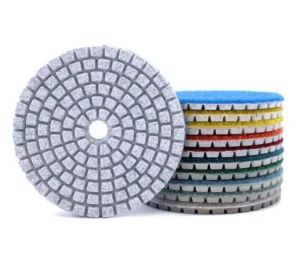 80mm 180mm Diamond Polishing Pad Wet Buffer Disc for Grinding Marble Granite Concrete Repairing Countertop Stone for Floors