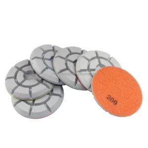 80mm Diamond Grinding Polishing Pad 3 Inch Resin Diamond Polishing Disc for Concrete Terrazzo Floor Polishing