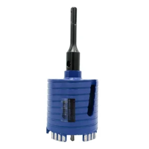 82mm M16 Laser Welded Diamond Drill Bit Including Center Drill and SDS Plus Adapter for Brick Concrete Block Masonry