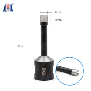 8mm Vacuum Brazed M14 Diamond Tools Cutting Bit Tiles Diamond Core Drills Diamond Hole Saws Boring Bit