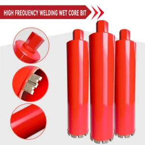 96mm 110mm 132mm 200mm 1-1/4” UNC M22 Diamond Core Drill Bit with Sharp Teeth for Reinforced Concrete