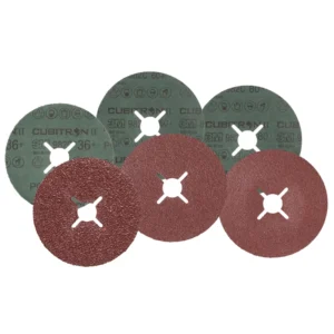 982C 4 Inch 100mm Ceramic Hole Fiber Disc 1.2mm Thick High Hardness OEM High Performance Angle Grinder Grinding Stainless