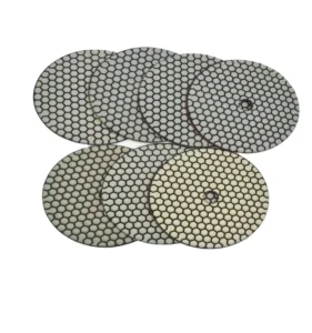 Abrasive Diamond 6in Dry Granite Polishing Buffing Pad OEM 12000 RPM