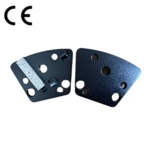 Abrasive Tool Concrete Grinding Block Trapezoid Grinder Disc With 2*1 4PCD Segment Diamond Tool for Paint Glue Removal