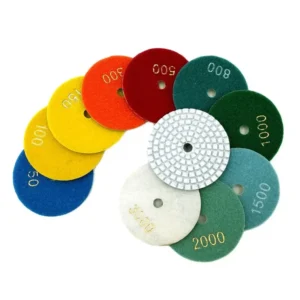 Abrasive Tools 4inch Diamond Floor Polishing Pads Grinding Polishing Pads Diamond Polishing Pads for Glass