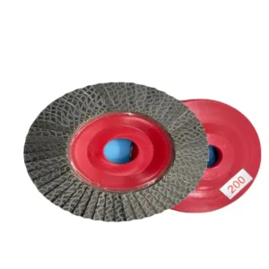 Abrasives 4.5 Inch Electroplated Diamond Flap Discs for Angle Grinder 4 1/2 Sanding Discs Finishing Grinding Wheels