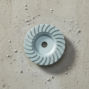 Aggressive Cup Shaped Diamond Grinding Turbo Cup Wheel Deburring Curve Teeth 4”5”7” Fine Abrasive