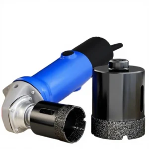 Angle Grinder Hole Opener Diamond Brazed Core Dry Drill Bit for Porcelain Tiles Marble Granite Hole Saw Cutter