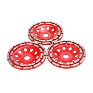 Asphalt Double Row Diamond Grinding Wheel Cutting Disc Thin Metal Cutting Disc Segmented Turbo for Concrete