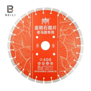 Beili Industrial grade 14 16 18” Circular Tools Diamond Cutter Blade for Asphalt Sidewalk Cutting