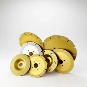 Brazed Diamond Cutting Disc for Stone Marble Porcelain Thin Type Round Slice Industrial Grade Abrasive Tool