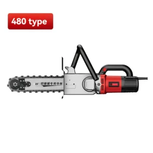 Brushless Diamond Stone Cutting Machine, Handheld CNC Grooving Machine for Concrete Wall Punching, Wall Cutting, Window Making