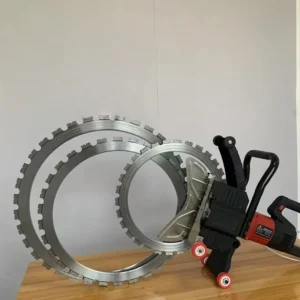 Brushless Industrial Handheld Ring Saw Machine Concrete Wall Cutter
