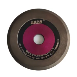 CNC Industrial 1V1125X20X10X8X45 Degree Diamond Grinding Wheel Abrasives Tungsten Carbide Aluminium Sharpening Five Axis Grinder