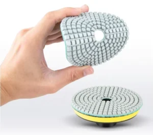 Ceramic Diamond Buffing Pads for Stone Granite Marble Quartz Porcelain Wet Use Very Fine Abrasive Grade OEM JINGTONG Brand