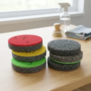 China Factory 4 Inch 100mm Resin Diamond Polishing Pad Flexible Grinding Disc for Concrete Stone Floor