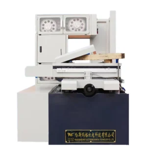 Circular Diamond Band Saw Cutting Machine 800mm Cutting Capacity for Non-conductive Materials Such as Jade Glass
