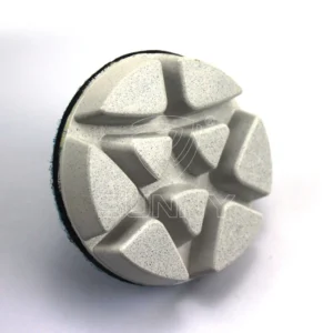 Concrete Floor Polishing Tools Durable Resin Hybrid Diamond Polishing Pad For Marble