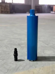 Core Drill Bits Diamond Straight Steel VBC Vacuum Brazed 450mm Length Deep-Hole Drilling Customizable