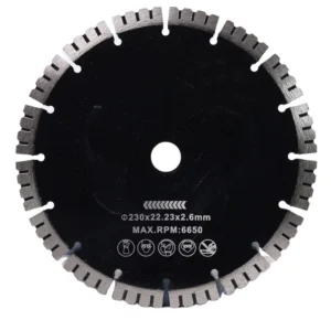 Custom Industrial Grade MPA Certified Hot-Pressed Diamond Saw Blades Thin Turbine Efficient 0.05in Cutting Thickness ZHUOSHI