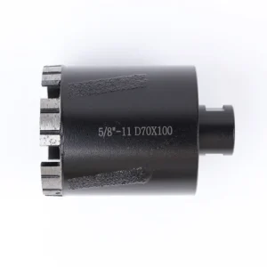 Customizable 70mm 2.8” Diamond Hole Saw with Turbo Segment M14 Interface Heavy Duty Dry Core Drill for Granite