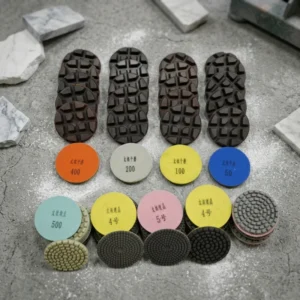 Customizable Resin Bond Diamond Grinding Discs Round Polishing Pads for Marble Concrete Surface Prep Tools
