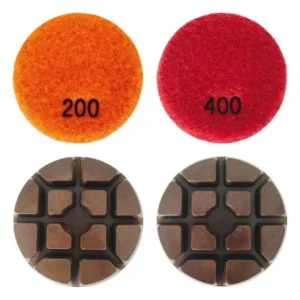 Customized 3-7 Inch Premium Flexible Resin Pads Floor Dry Diamond Polishing Pad