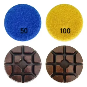 Customized 3-7 Inch Premium Flexible Resin Pads Floor Dry Diamond Polishing Pad