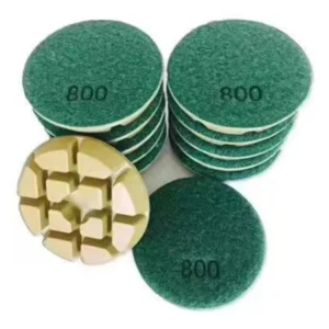 Customized 3-7 Inch Premium Flexible Resin Pads Floor Dry Diamond Polishing Pad