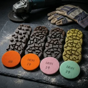 Customized Dry Wet Resin Bond Diamond Grinding Discs Round Floor Polishing Pads for Marble Stone Surface