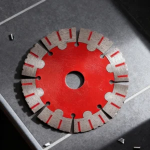 Customized Industrial grade Marble Diamond Circular Saw Blades for High hardness Metal Cutting