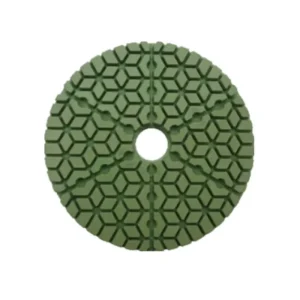 Customized OEM Support 4 Inch HC WPD11 Round 3 Step Diamond Quartz Stone Granite Polishing Pad