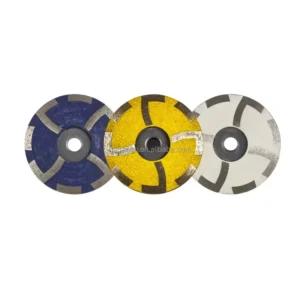 D100xM14 Resin Bond Diamond Grinding Discs for Angle Grinder Granite Marble Tombstone Polishing Finishing