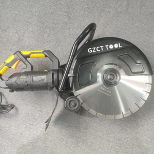 DC425 3900W Electric Concrete Circular Saw 16 inch Diamond Blade for Wet and Dry Cutting of Stone Wall and Road