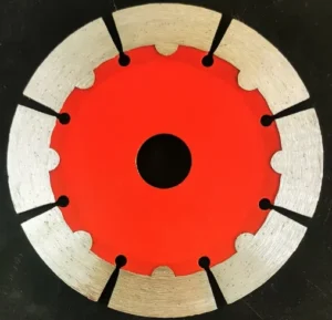 DIY Hot Pressed Diamond Saw Blade Ti Coated Segment Concrete Masonry Granite Cutting Industrial OEM Customizable Sizes