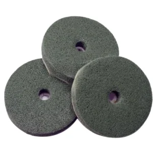 DONGSING 3″/80X10mm Sponge Diamond Polishing Pads Fast Polishing Soft Stone Buffing Marble Engineered Stone Concrete Floor