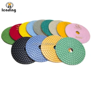 DURABLE Formula 100x3mm Economy Concrete Wet Polishing Pads Abrasives 4DS1C