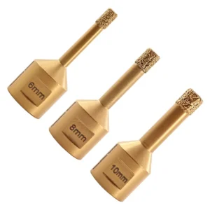 Dia 4 16mm M14 Tile Masonry Diamond Hole Saw Hole Cutter Drill Bits with Cooling Wax for Porcelain Ceramic Granite Marble